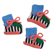 Load image into Gallery viewer, Hand Knit Baby Booties
