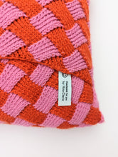 Load image into Gallery viewer, Pie Crust Hand Knit Pillow
